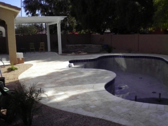 Backyard Design Arizona Pool Deck Pavers