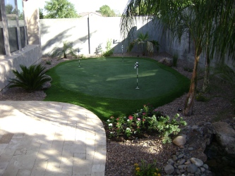 Backyard Design Arizona Putting Green