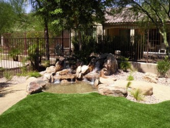 Backyard Landscape Design Water Feature