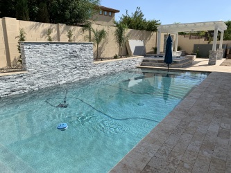 arizona outdoor living-water feature wall-paver pool deck-2020
