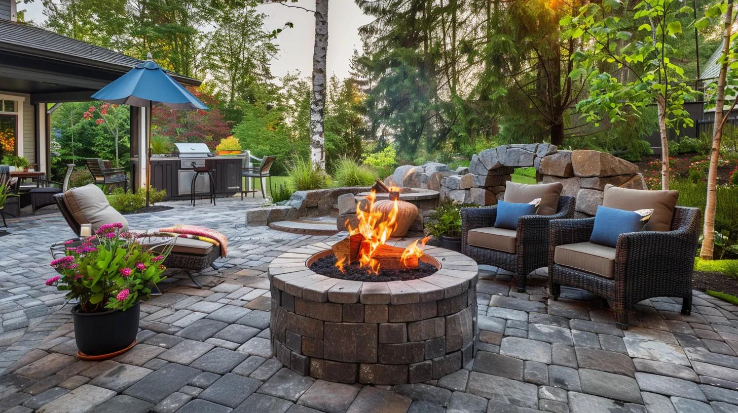 What Hardscape Layout Actually Controls Fire Pit Comfort? | Dream ...