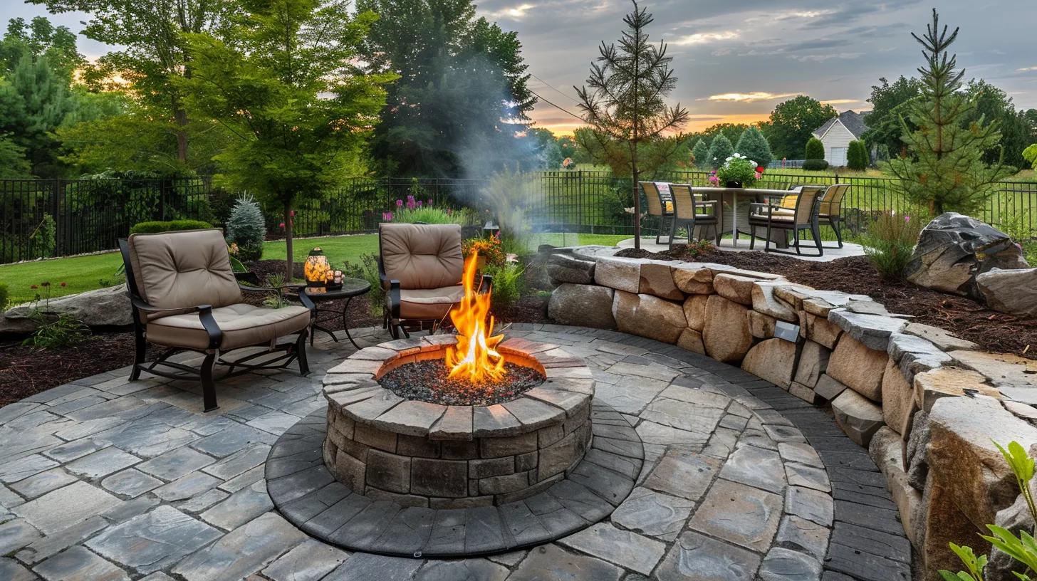 What Hardscape Layout Actually Controls Fire Pit Comfort? | Dream ...